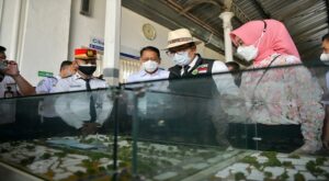 Gubernur Jawa Barat (Jabar) Ridwan Kamil melakukan inspeksi terakhir jalur kereta api Cibatu-Garut sebelum resmi dioperasikan dalam waktu dekat. Pengecekan kesiapan teknis dimulai dari Stasiun Bandung, Cibatu, Pasir Jengkol, Wanaraja, sampai Stasiun Garut Kota, menggunakan kereta inspeksi 4. Kang Emil --sapaan Ridwan Kamil-- pun memastikan persiapan reaktivasi jalur kereta api sepanjang 19,5 kilometer itu sudah 100 persen dan siap digunakan.