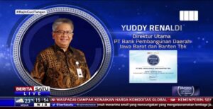 Berkat kinerja yang baik menghantarkan bank bjb berhasil meraih penghargaan sebagai Bank Terbaik 2022 Kategori Kelompok Bank berdasarkan Modal Inti (KBMI) 2 dengan aset di atas Rp.6 sampai dengan Rp.14 triliun dari Majalah Investor. Berdasarkan penilaian bank bjb berhasil mencatatkan kinerja gemilang sehingga berhasil tumbuh di atas rata-rata perbankan nasional.Penghargaan diberikan dalam rangkaian acara Penganugerahan Bank Terbaik 2022 yang diselenggarakan secara live virtual pada Senin 30 Mei 2022. Penghargaan tersebut di terima , Deputy Corporate Secretary bank bjb Devi Fajar Nugraha hadir sebagai penerima penghargaan. Dalam sambutannya, Devi menghaturkan rasa terimakasih atas penghargaan yang diberikan. Hal tersebut diharapkan dapat menjadi inspirasi bagi perusahaan untuk terus meningkatkan kinerja di masa yang akan datang. "Penghargaan Bank Terbaik 2022 diraih berkat kerja keras seluruh insan bank bjb, kepercayaan nasabah serta dukungan dari para pemegang saham," kata Devi.