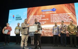 Sebagai institusi keuangan terkemuka di Indonesia, bank bjb tidak hanya fokus pada pencapaian profitabilitas, tetapi juga menekankan praktik-praktik bisnis berkelanjutan yang berdampak positif bagi lingkungan dan masyarakat. Dengan menerapkan prinsip transparansi dan integritas bisnis, bank bjb meraih penghargaan bergengsi dalam kategori Indeks Integritas Bisnis Lestari yang diselenggarakan oleh Transparency International Indonesia (TII) bekerja sama dengan TEMPO, yang diselenggarakan di Jakarta, Selasa (10/12). Adapun penghargaan diterima oleh Direktur Kepatuhan bank bjb Cecep Trisna, Indeks Integritas Bisnis Lestari ini merupakan instrumen evaluasi bagi perusahaan dalam menerapkan prinsip-prinsip bisnis yang berintegritas dan berkelanjutan.
