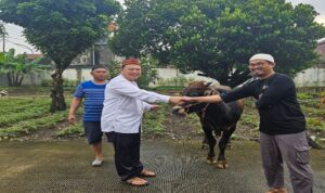 Perwakilan Kemendukbangga/ Badan Kependudukan dan Keluarga Berencana Nasional (BKKBN) Jabar di moment hari raya Idul Adha membagikan paket daging kurban untuk mengatasi angka stunting kepada KRS (Keluarga beResiko Stunting). Jawa Barat memang menjadi salah satu provinsi dengan angka stunting tertinggi di Indonesia karena banyaknya jumlah penduduk di Jabar. Karenanya upaya penurunan prevalensi stunting penting untuk terus dilakukan.